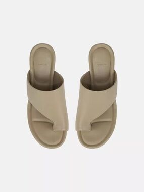 Vince Jasper Leather Heeled Sandals Size 9M